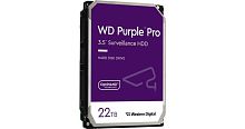 Жесткий диск HDD 22TB, Western Digital Purple Pro, 7200rpm, 512MB Cache, SATAIII [WD221PURP]