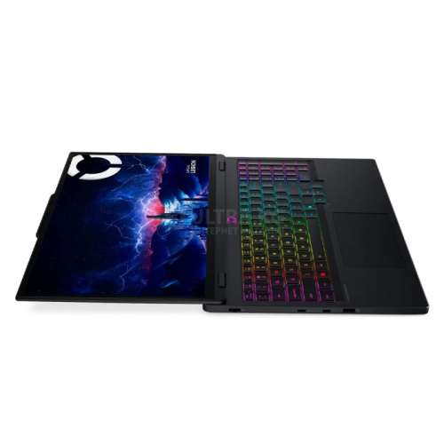 Ноутбук Lenovo Legion 5 15IRX10 Intel Core i7-14700HX(20 ядер/28 потоков, up to 5.5GHz), 16GB DDR5, 512GB SSD NVMe, 15.1" WQXGA OLED 165Hz, RTX™ 5060 8GB GDDR7, Type-C, HDMI, LAN, WF, BT, DOS, клав. с подсв., EN-RU, крышка металл, черный [83LY00HMRK]