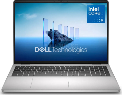 Ноутбук Dell 16 DC16251, Intel 5-120U(up to 5.0Ghz), 8GB DDR4, 512GB SSD M2 NVMe, Intel® Iris® Xᵉ Graphics, 16" FHD (1920x1080) TOUCHSCREEN IPS, HDMI WiFi BT Win11, ENG-RUS, серебро [LDC16251-5506SLV-PUS]