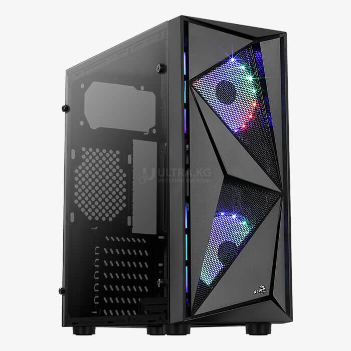 Корпус Aerocool Glider Cosmo-G-BK-v1, ATX/MicroATX,USB1*3.0/2*2,HDAudio+Mic, Кулер 2*12ARGB, Высота CPU кулера до157мм, Длина VGA до 325мм(без радиатора), 1*3.5"/4*2.5", 203x440x411мм, БезБ/П, Чёрный Корпус Aerocool Glider Cosmo-G-BK-v1, ATX/MicroATX,USB1*3.0/2*2,HDAudio+Mic, Кулер 2*12ARGB, Высота CPU кулера до157мм, Длина VGA до 325мм(без радиатора), 1*3.5"/4*2.5", 203x440x411мм, БезБ/П, Чёрный
