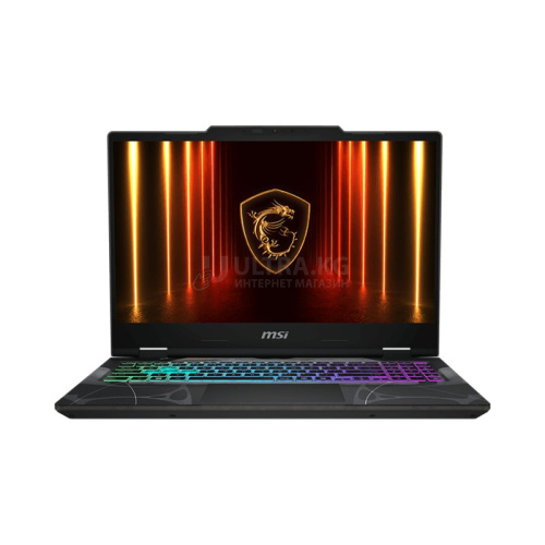 Ноутбук MSI CYBORG 15 B2RWFKG-073XRO Intel Core 7 240H(up to 5.20Ghz), 16GB DDR5, 512GB NVMe 15.6" FHD 144Hz, RTX 5060 8GB, Type-C-Thunderbolt, LAN, WF, BT, DOS, клав.с подсв, EN-RU, черный