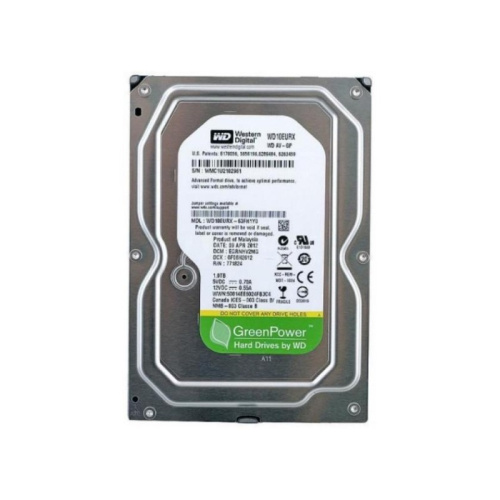 Жесткий диск HDD 1TB, Western Digital WD GP-AV IntelliPower, 5400rpm, 64MB Cache, SATAIII [WD10EURX] pulled