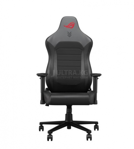 Игровое кресло Gaming Chair ASUS SL201 ROG AETHON/BK BLACK 2D Armrest 60mm wheels PVC Leather