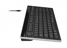 Беспроводная клавиатура A4tech Fstyler FBX70C BLACK USB, Bluetooth/Радиоканал, черный