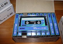 Аудиокассета SNC HQ C-90 90 min(2x45)