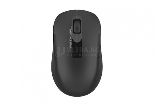 Беспроводная мышь A4tech Fstyler FG15CSAir 2 BLACK оптическая, USB, 15м, 2000 dpi, 1 мс, черная