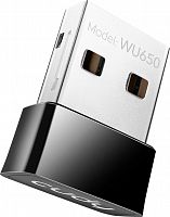Адаптер Wi-Fi CUDY WU650 650Mbps Wi-Fi USB Adapter, Mini Size, 433Mbps at 5GHz + 200Mbps at 2.4GHz, Nano Size, USB 2.0