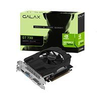Видеокарта GT730 GALAX GeForce GT730 4GB GDDR3 128bit 901Mhz/10640Mhz VGA DVI-D HDMI [73GQF8HX00HD]