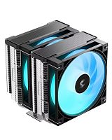 Кулер для процессора DEEPCOOL AG620 G2 BK ARGB LGA1700/1851/AMD 2x120mm 300-1950rpm,6HP