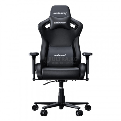 Gaming Chair AD12YXL-17-B-PV AndaSeat Kaiser 2 Pro XL BLACK 4D Armrest 65mm wheels PVC Leather