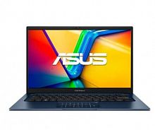 Ноутбук ASUS VIVOBOOK 14 X1404VA-I512256 Intel i5-1334U(up to 4.6GHz) 16GB DDR4, 512GB SSD NVMe, 14.0" FHD, Intel Iris Xe Graphics, WF, BT, HDMI, Type-C, WIN11H, ENG-RUS, темно синий
