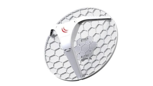 Точка доступа MikroTik LHG 5 RBLHG-5nD 16MB FLASH, 300Mb/s 2.4GHz, 1x100Mb/s, IP54, Passive POE, RouterOS v3