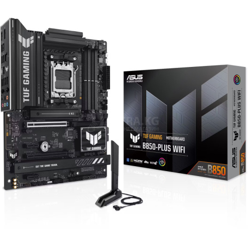 MB AM5 ASUS TUF GAMING B850-PLUS WIFI,4xDDR5,17xUSB,ATX,3xM.2,3PCIe16x, 2PCIe1x DP HDMI