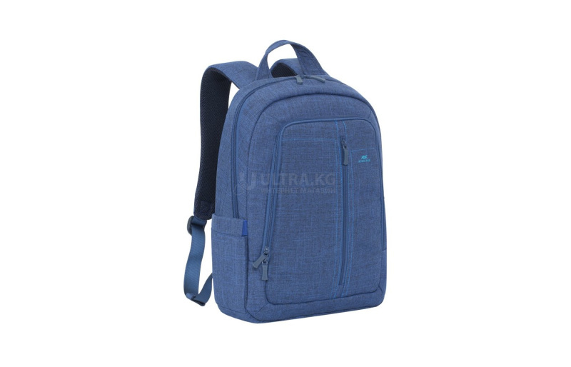 Рюкзак для ноутбука RivaCase 7560 Canvas 15.6" Синий. Высококачественная, водоотталкивающая ткань. Утолщенные стенки. Смягчающие наплечные ремни Рюкзак для ноутбука RivaCase 7560 Canvas 15.6" Синий. Высококачественная, водоотталкивающая ткань. Утолщенные стенки. Смягчающие наплечные ремни
