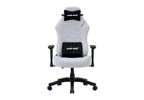 Игровое кресло Gaming Chair AD18-44-G-F-CIS AndaSeat Luna GRAY 1D Armrest 60mm wheels Fabric