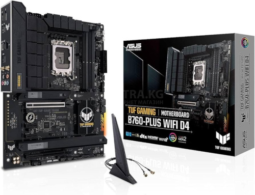 MB LGA1700 ASUS TUF GAMING B760-PLUS WIFI,4xDDR5,8xUSB,ATX,M.2, 2PCIe16x,2xPCIe1x, HDMI, DP,WiFi MB LGA1700 ASUS TUF GAMING B760-PLUS WIFI,4xDDR5,8xUSB,ATX,M.2, 2PCIe16x,2xPCIe1x, HDMI, DP,WiFi