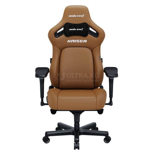 Gaming Chair AD12YDDC-XLL-20-K-PV/C AndaSeat Kaiser 4 XL BROWN 5D Armrest 65mm wheels PVC Leather