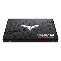 Твердотельный накопитель SSD 256GB Team Group T-FORCE VULCAN Z 256GB 2.5" 3D NAND SATAIII 6Gb/s R/W Speed up to 520/450 MB/s, [T253TZ256G0C101]