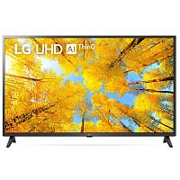 Телевизор LG 43UQ75006LF диагональ: 43" , разрешение: 3840x2160 , Smart TV  , webOS , HDMI x 2, USB х 1, антенный х 2, CI+, LAN ,