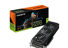Видеокарта RTX 5070 Gigabyte GeForce RTX™ 5070 WINDFORCE SFF 12GB GDDR7, Engine clock 2512MHz, Memory clock 28000MHz, 192Bit, 3xDP, HDMI [GV-N5070WF3-12GD]