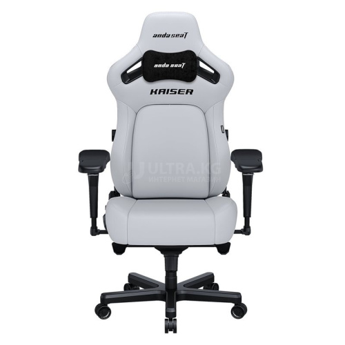 Gaming Chair AD12YDDC-XLL-20-W-PV/C AndaSeat Kaiser 4 XL WHITE 5D Armrest 65mm wheels PVC Leather