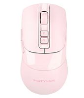 Беспроводная мышь A4tech Fstyler FG50S Plus Pink, 3200 dpi,7 кнопок, оптическая, бесшумное нажатие