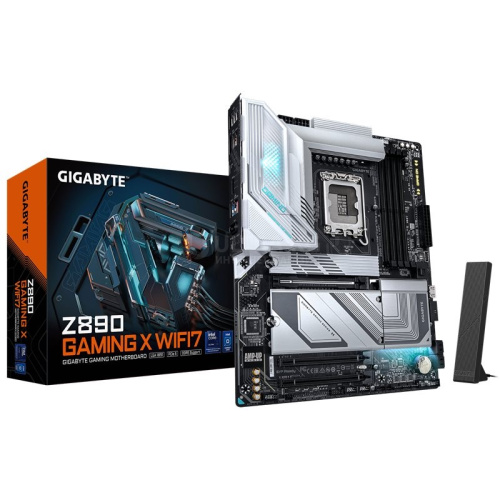 MB LGA1851 GIGABYTE Z890 GAMING X WIFI7,4xDDR5,17xUSB,ATX,M.2,3PCIe16x, HDMI,DP