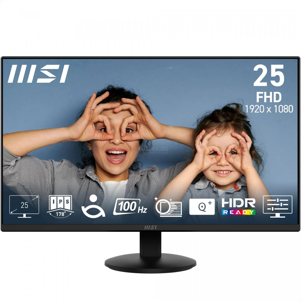 Монитор LCD 24,5" MSI PRO MP252L, IPS, 1920 x 1080, 1ms, 100Hz, 250cd/m2, HDMI, DP, VESA Монитор LCD 24,5" MSI PRO MP252L, IPS, 1920 x 1080, 1ms, 100Hz, 250cd/m2, HDMI, DP, VESA