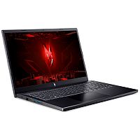 Ноутбук Acer Nitro V 15 ANV15-51-762L Intel Core i7-13620H (up to 4.90Ghz), 16GB DDR5, 512GB SSD NVMe, 15.6" FHD IPS 144Hz, NVIDIA RTX 4060 6GB, RJ45 LAN, WiFi, BT, Type-C, DOS, клав с подсветкой, ENG-RUS, черный [NH.QQEEM.001]