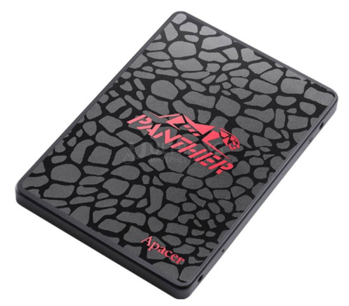 Твердотельный накопитель SSD 256GB Apacer AS350 Panther, SATAIII, Read/Write up 560/540MB/s [AP256GAS350-1]