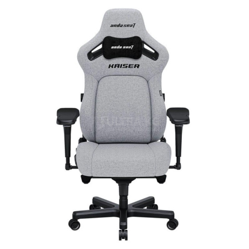Gaming Chair AD12YDC-XL-01-G-PV/F-G02 AndaSeat Kaiser 3 PRO XL GRAY 5D Armrest 65mm wheels Fabric