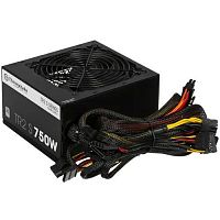 Блок питания 750W Thermaltake, TR2, ATX, 80 PLUS® , APFC, 20+4 pin, 4+4pin, 6Sata, 5 Molex, 1 FDD, 2 PCI-E 6+2 pin , 1 FDD, Вентилятор 12см, Кабель питания, Чёрный [PS-TRS-0750NN2AWE-1] б/у