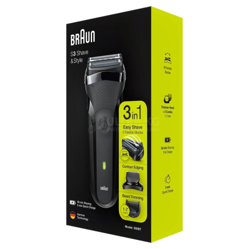 Бритва BRAUN S3 Shave & Style фото 2