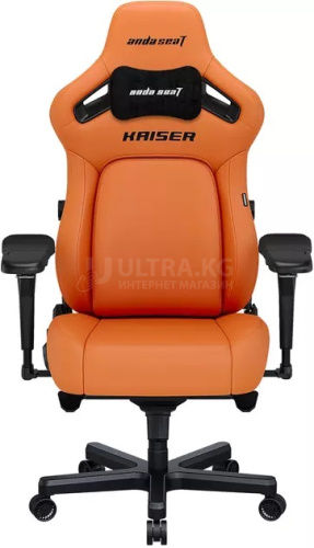 Gaming Chair AD12YDDC-XLL-20-O-PV/C AndaSeat Kaiser 4 XL ORANGE 5D Armrest 65mm wheels PVC Leather