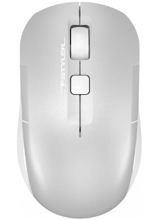 Беспроводная мышь A4tech Fstyler FB26CS Air2 Icy White оптическая, Dual Mode Bluetooth and 2.4GHz Wireless, USB, 1000-2000 dpi Беспроводная мышь A4tech Fstyler FB26CS Air2 Icy White оптическая, Dual Mode Bluetooth and 2.4GHz Wireless, USB, 1000-2000 dpi