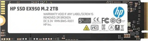 Твердотельный накопитель SSD 1024GB HP NVMe M.2 2280 PCI Express 3.0 x4 (NVMe R/W:3500/2900MB/s) [EX950] pulled