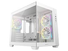 DEEPCOOL MATX CG330 3F WH WHITE w/o PSU USB3.0×2 Front + 3×120mm ARGB FANS