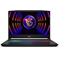 Ноутбук MSI Katana 15 B13VEK-1675US Intel Core i7-13620H (up to 4.90Ghz), 64GB DDR5, 2TB SSD M2 NVMe, 15.6" FHD IPS 144Hz, RTX 4050 6GB, LAN RJ45, Type-C, WiFi, BT, WIN11H, клав. с подсветкой, Eng-Rus, Черный [KATANA15131675]