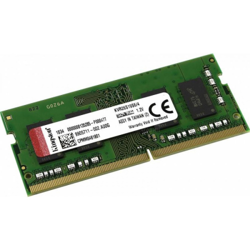 Оперативная память для ноутбука DDR4 SODIMM 4GB Kingston PC-4 (3200MHz) -S Оперативная память для ноутбука DDR4 SODIMM 4GB Kingston PC-4 (3200MHz) -S