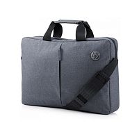 Сумка для ноутбука HP Value K0B38AA Серая 15.6" Водоотталкивающая ткань. Внешнее отделение на молнии, внешний карман на молнии, плечевой ремень