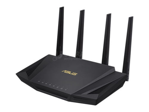 Роутер Wi-Fi ASUS RT-AX58U AX3000 Dual-Band Wi-Fi 6, 2402Mb/s 5GHz+574Mb/s 2.4GHz, 4xLAN 1Gb/s, 4 антенны, USB 3.1, AiMesh, ASUS Router APP Роутер Wi-Fi ASUS RT-AX58U AX3000 Dual-Band Wi-Fi 6, 2402Mb/s 5GHz+574Mb/s 2.4GHz, 4xLAN 1Gb/s, 4 антенны, USB 3.1, AiMesh, ASUS Router APP