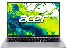 Ноутбук Acer Aspire Lite 16 AL16-54P Light Silver Intel Core i3-1305U (up to 4.5Ghz), 32GB DDR5, 256GB SSD M.2 NVMe PCIe, Intel UHD Graphics 64EUs, 16.0" IPS WUXGA (1920x1200), WiFi6, BT, Cam, USB Type-C, LAN RJ45, DOS, Eng-Rus