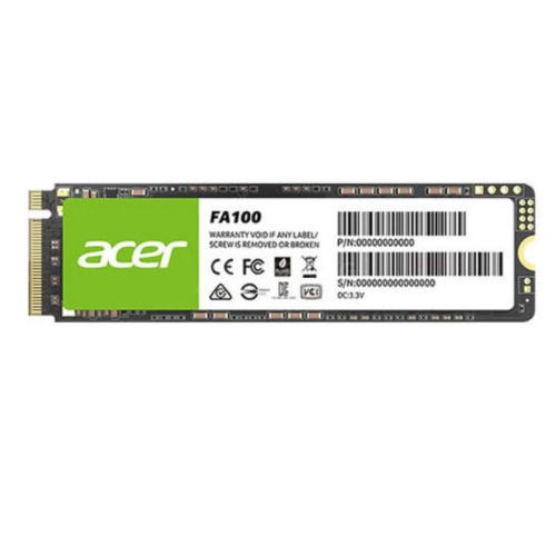 Твердотельный накопитель SSD 1000GB Acer FA100 [BL.9BWWA.120] NVMe m2(2280), Read/Write up 3300/2700MB/s
