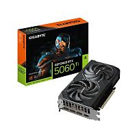 Видеокарта RTX 5060Ti Gigabyte GeForce RTX™ 5060 Ti WINDFORCE MAX 8GB GDDR7, Engine clock 2572MHz, Memory clock 28000MHz, 128Bit, 3xDP, HDMI [GV-N506TWF2MAX-8GD]