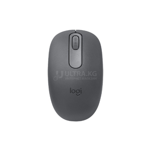 Беспроводная мышь Logitech M196, оптическая 1000dpi, светодиодная, Bluetooth, 3 кнопки, графитовая [910-007459]
