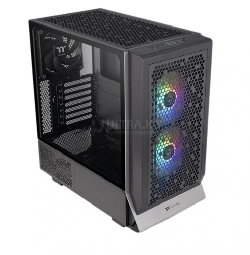 Корпус Thermaltake Ceres 300 TG ARGB/Black/Win/SPCC/Tempered Glass*1/CT140 ARGB Fan*2/CT140 Fan*1/Brown BoxCA-1Y2-00M1WN-00