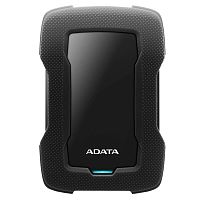 External Hard Disk ADATA 1000GB HD330 USB 3.2 Gen1 Read up:135Mb/s/Write up:125Mb/s Black