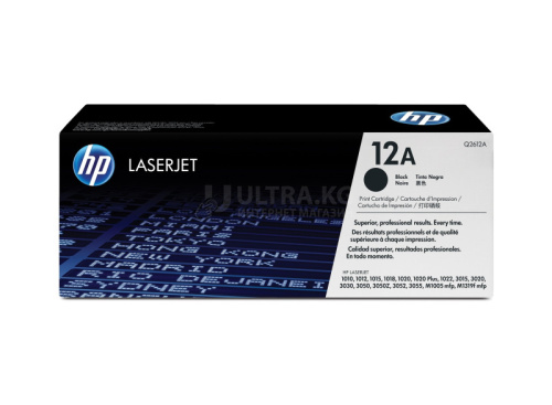 Картридж HP (Q2612A) Cartridge for laser printer LJ 1010/1012/1015/3020/3030 - T