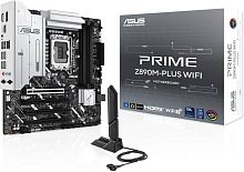 MB LGA1851 ASUS Z890M-PLUS WIFI,4xDDR5,15xUSB,mATX,M.2,2PCIe16x,2PCIe1x HDMI,DP