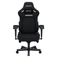 Gaming Chair AD12YDDC-XLL-20-B-PV/C AndaSeat Kaiser 4 XL BLACK 5D Armrest 65mm wheels PVC Leather